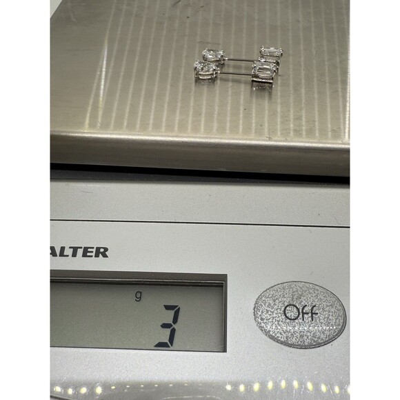 Swarovski Dangle Earrings Mesmera Mixed Cuts Crystal Rhodium Plated $150 New Tag - Picture 14 of 16